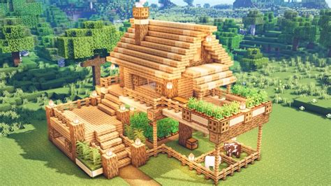 maison minecraft en bois|Les 15 meilleurs plans de maison Minecraft